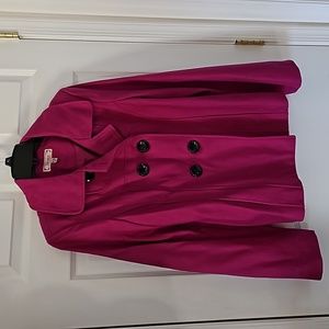 Decree, Women, Pea Coat, hot pink